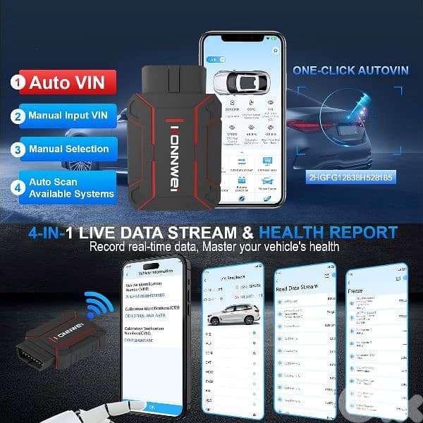 All System OBD2 Scanner سكانر (Original) 4