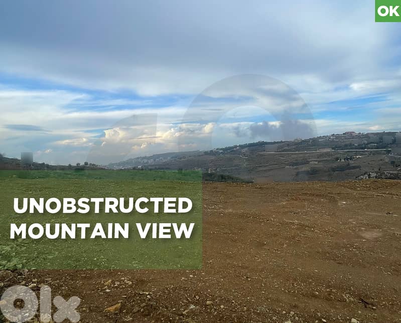 Land for sale in Bhamdoun | Calm area | Panoramic view REF#OK130256 0