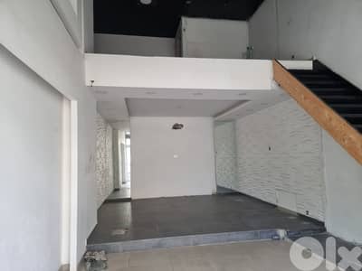 70 sqm shop situated in a prime location in Zouk Mikael (main road)
