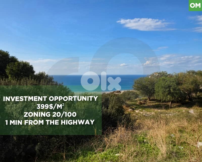 Prime location , Panoramic view in kahldeh/خلدة REF#OM130259 0