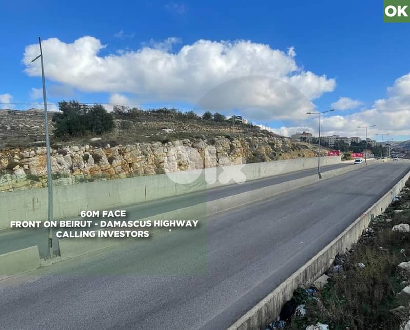 Land for sale in Bhamdoun | Beirut - Damascus Highway REF#OK130257 0