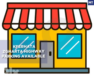 A conveniently located shop 30 SQM kferhata - Zgharta REF#MT130279