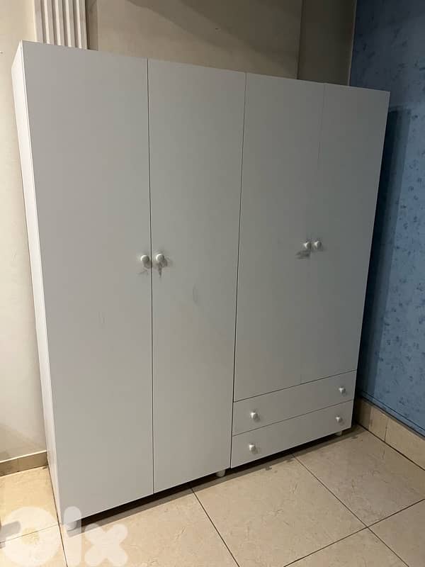 خزانة 4 درف جديدة من المعمل بافضل الاسعار 0