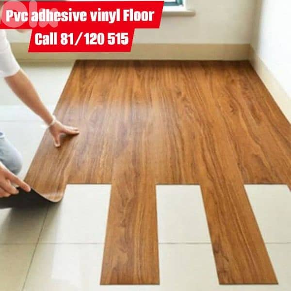 pvc adhesive vinyl Floor 0