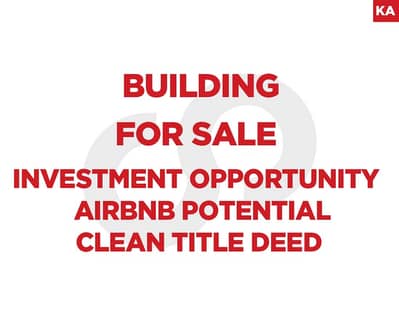 Land with Small 2-Floor Building for Sale in Achrafieh REF#KA130278