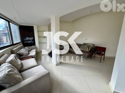 L19927 - Bright 3-Bedroom Apartment For Sale in Hamra, Ras Beirut