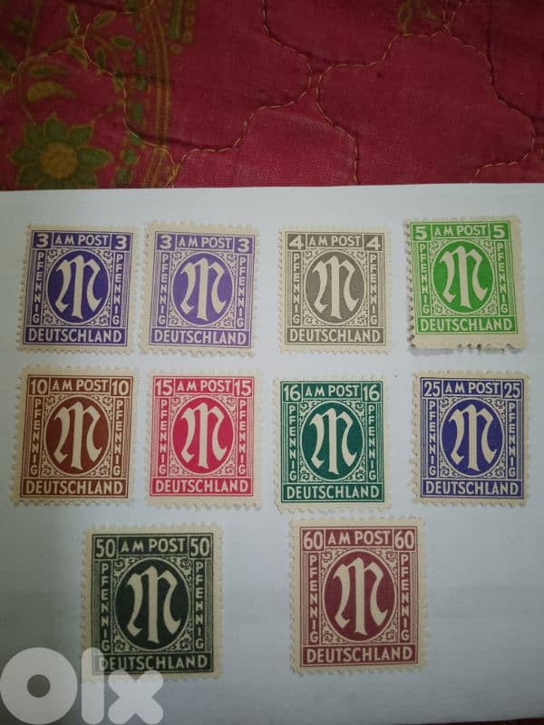 rare Germany stamps 2