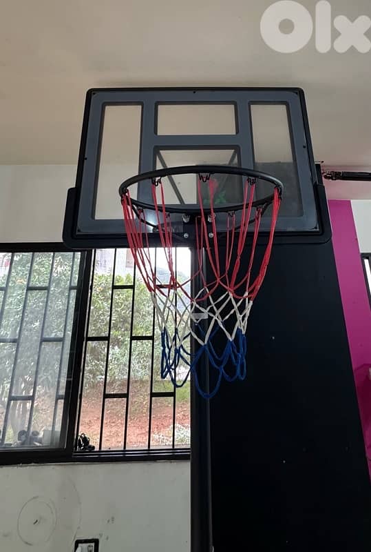 Basketball Hoop + FREE Mikasa Ball for $120 5