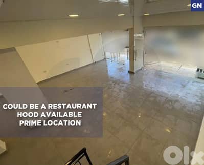 180 SQM Shop for Rent Jal El Dib |Direct on Main Road   REF#GN130290