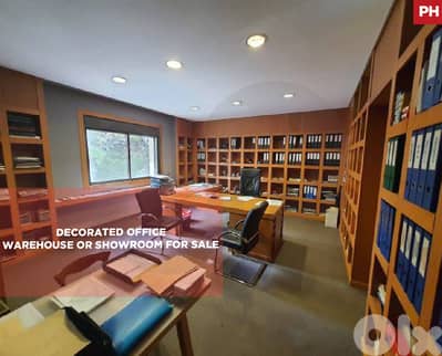 Decorated office, warehouse or showroom in Mansourieh REF#PH130285