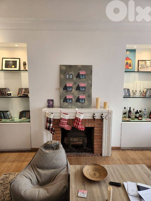 côte facade, handmade painting 1