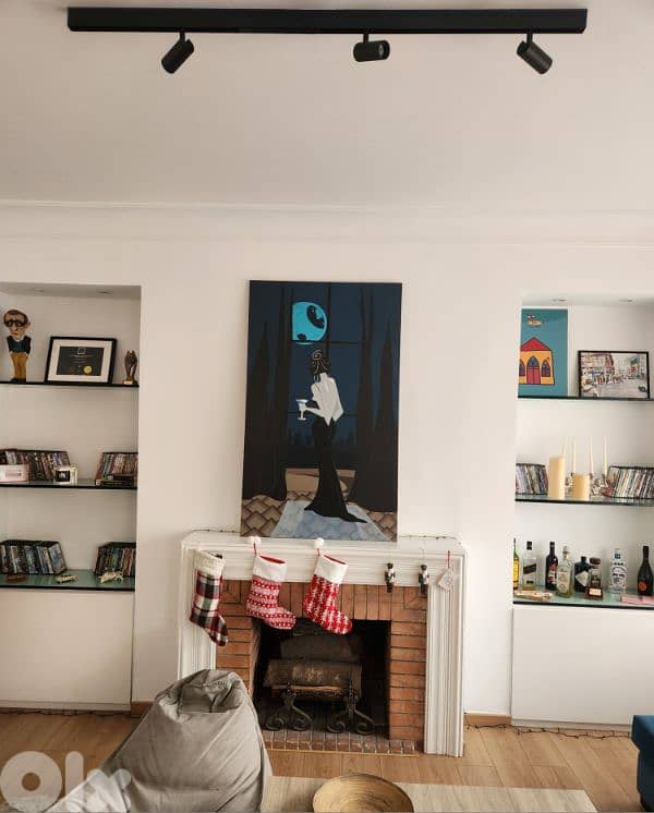 lady of the house, handmade painting 0