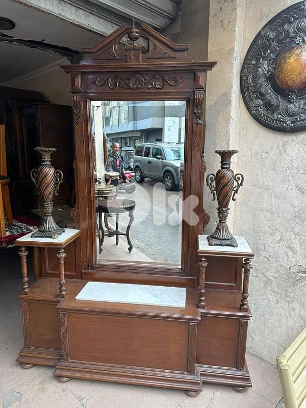 بورشبوه قديم ملكي خشب زان مع مرايا 1