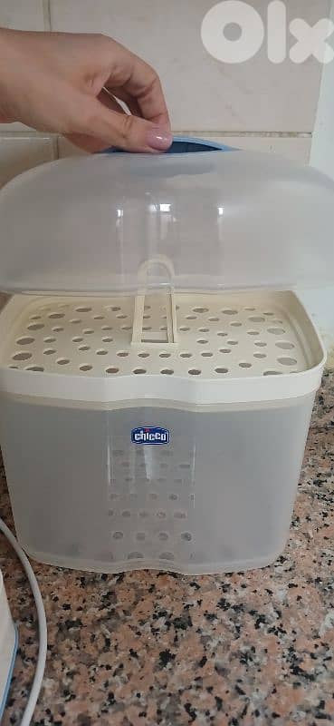 chicco , digital steam sterilizer 3 in 1 ,very veryyyy clean like new 4