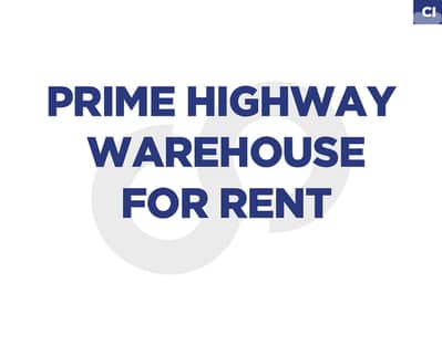 Prime highway Warehouse for rent -  zouk mosbeh REF#CI130296