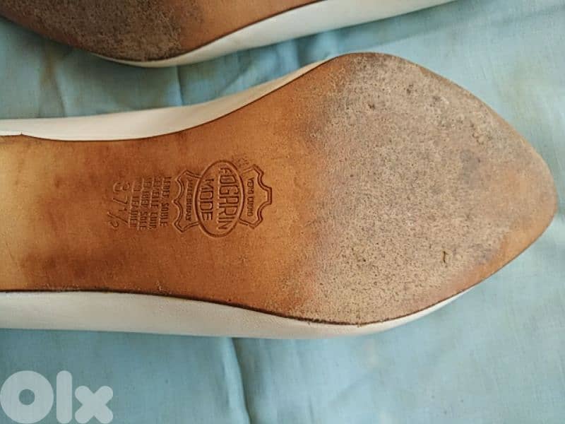 Balizza white shoes (made in Italy) - Not Negotiable 3