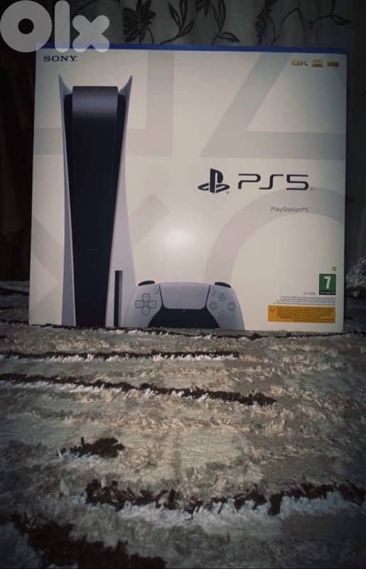 PS5 fat 825GB 60HZ used like new 5