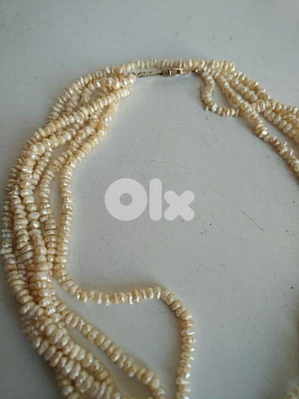 Old five strand freshwater rice pearls necklace - Not Negotiable 2