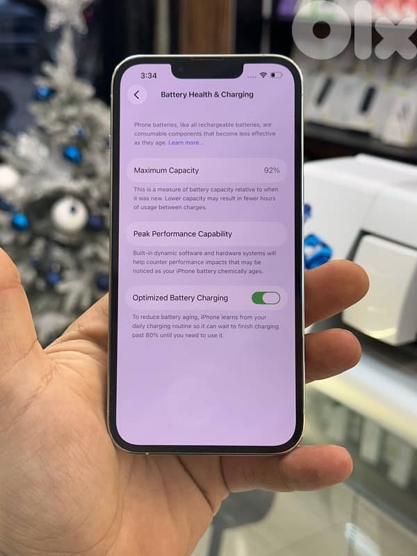 iPhone 13 Pro  128Gb used like new battery 92% 2