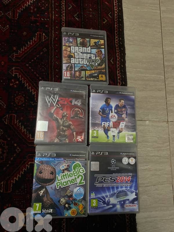 playstation3: five games for 30$ (can buy one) 0