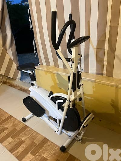 2-in-1 Elliptical & Exercise Bike – Home Fitness Machine