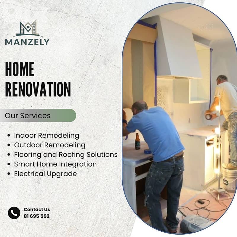 RENOVATION & FIT-OUT SERVICES خدمات الترميم والتجديد الشامل 1