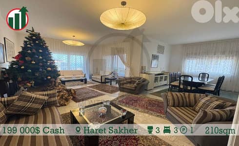 Apartment for Sale in Haret Sakher !!