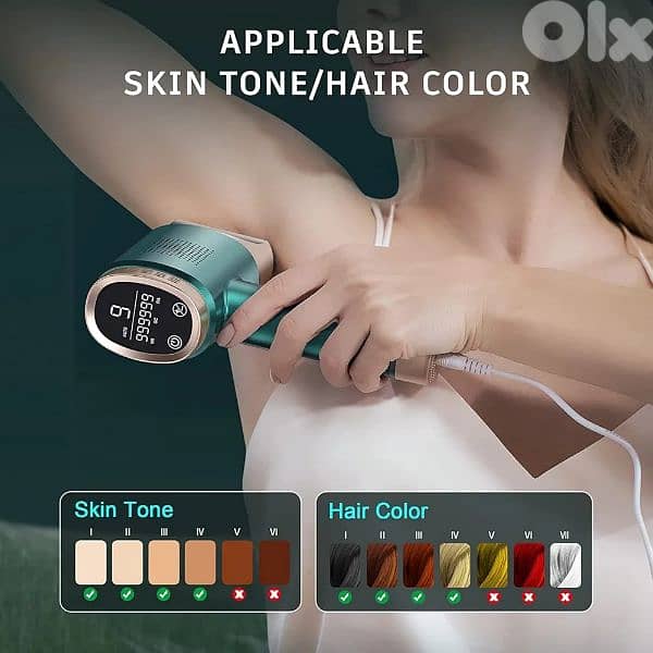 laser hair hand held device 6