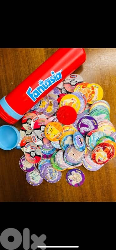 fantasia pokemon pog full set