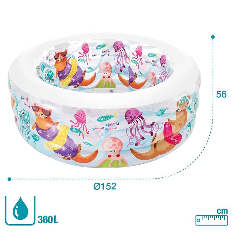 Intex Little Otter Inflatable Kiddie Pool 152 x 56 CM - مسبح أطفال 1