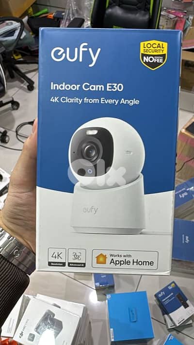 Eufy indoor Cam E30 4k clarity