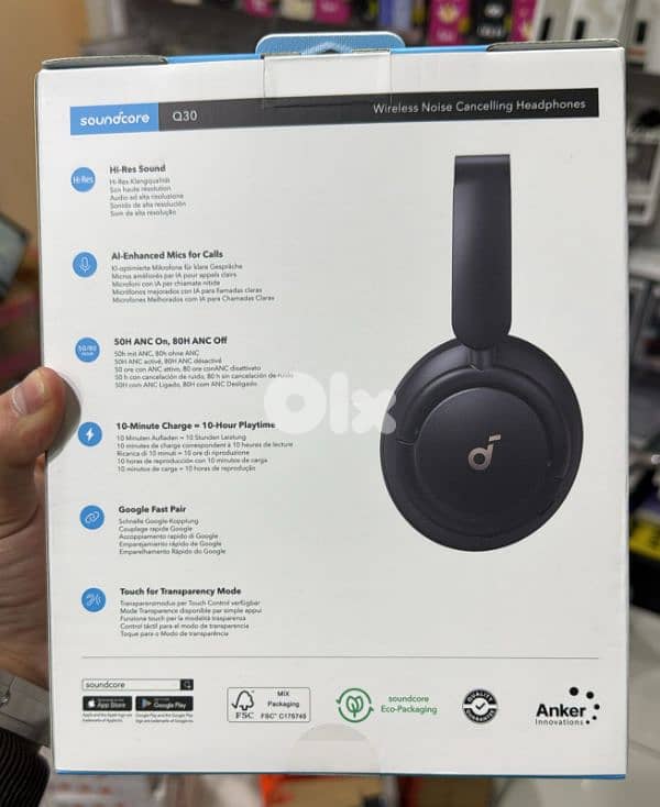 Anker soundcore life Q30 black 1