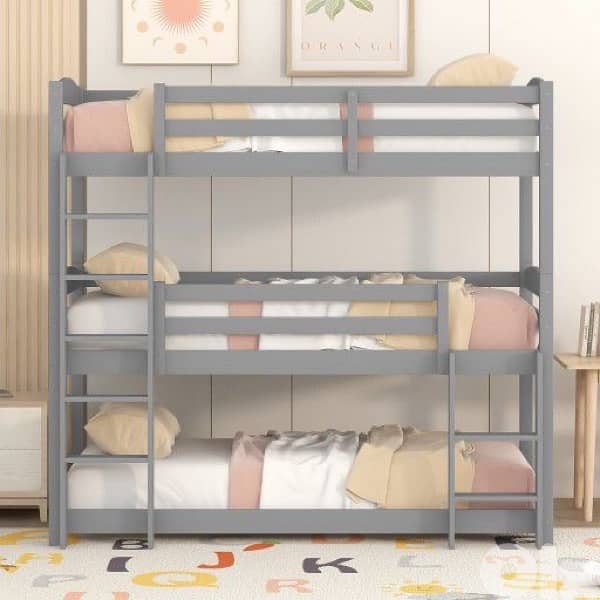 Children's Bunk Bed, 90 x 200 cm 3