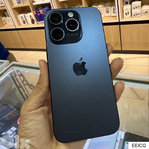 iphone 15 pro 256gb dark blue 87% 1
