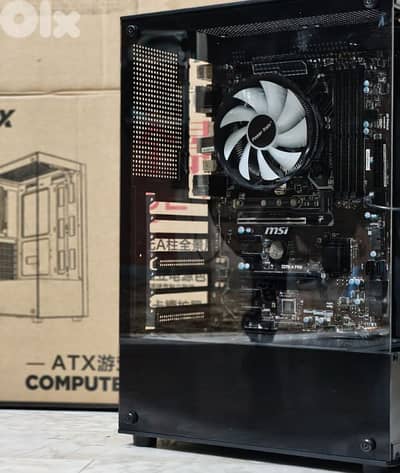 Motherboard +cpu + new case + new air cooler