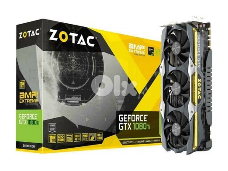 GTX 1080 ti 11G Zotac AMP Extreme 1