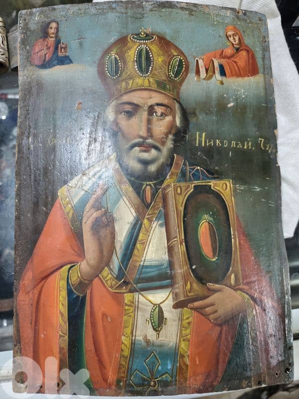 orthodox icons,greek icon,vintage painting 1