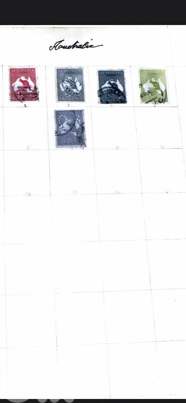 Australian Stamps 1