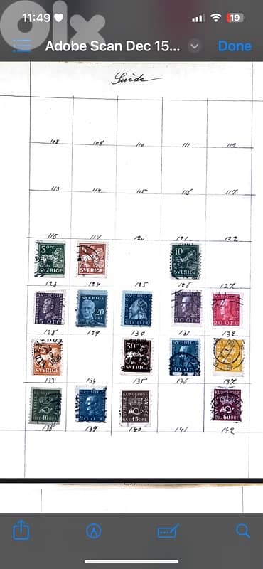 Sweden Stamps 1
