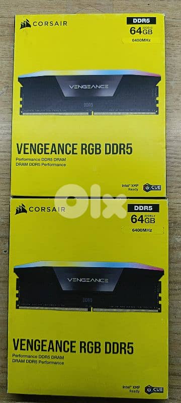 New Ram Corsair RGB DDR5 6400 New Ram Corsair RGB DDR5 6400
