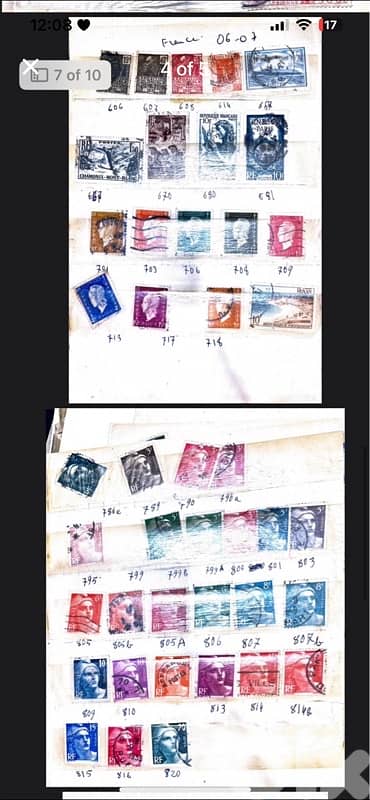 French stamps 3
