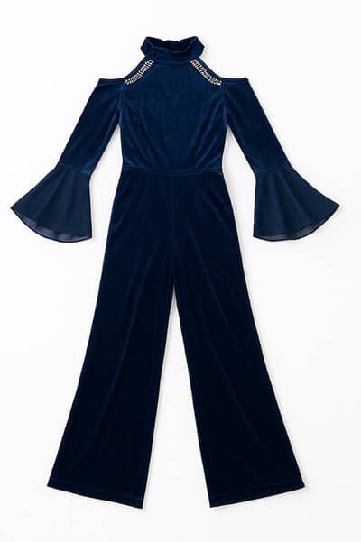 نسائي أنيق لون نيلي – سهرات ومناسبات