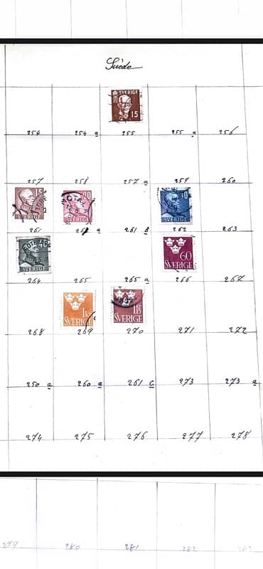 Sweden Stamps 4