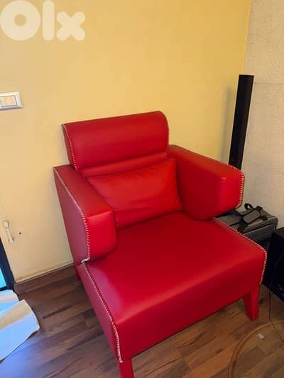 living room roche bobois 2 armchairs