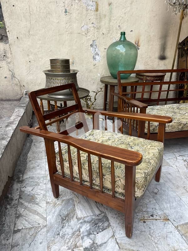 Antique Morris Set Of Three Armchairsطقم شاز موريس 6