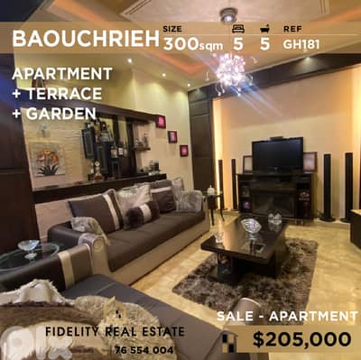 Apartment for sale in Baouchrieh GH181 شقة للبيع في البوشرية،