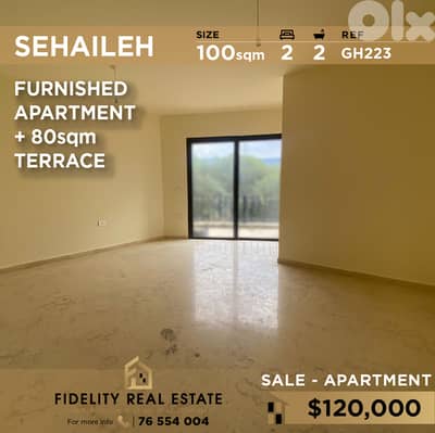 Apartment for sale in Sehaileh GH223 شقة للبيع في سهيلة
