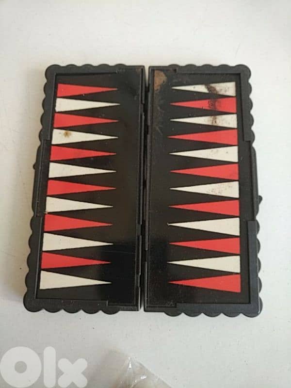 Old mini backgammon - Not Negotiable 2