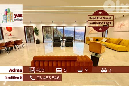 Adma 480m2 | New | Dead End Street | High-End | KA YV |