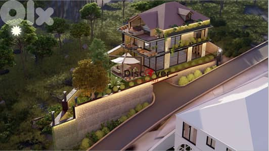 BRAND NEW VILLA with Panoramic View for sale in Dhour el choueir